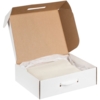 Коробка самосборная Light Case, белая, с белой ручкой (Изображение 3)
