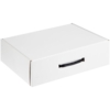 Коробка самосборная Light Case, белая, с черной ручкой (Изображение 1)