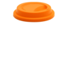 Крышка силиконовая для кружки Magic, оранжевый (Изображение 1)
