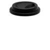 Крышка силиконовая для кружки Magic, черный (Изображение 1)