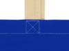 Сумка для шопинга Twin двухцветная из хлопка, 180 г/м2 (синий/натуральный)  (Изображение 8)