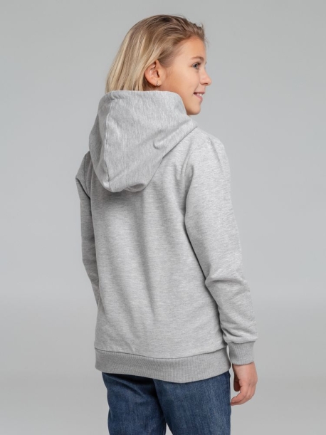 Худи детское Kirenga 2.0 Kids, серый меланж, 10 лет (Изображение 8)