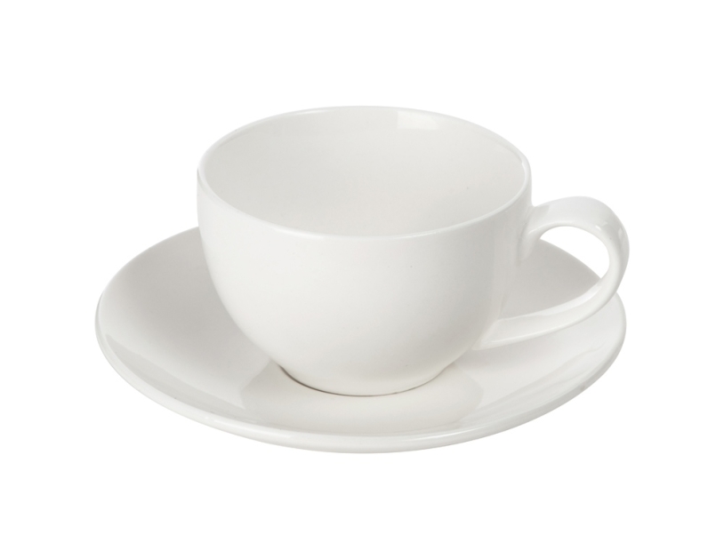 Кофейная пара классической формы Ristretto, 90мл, белый (Изображение 1)