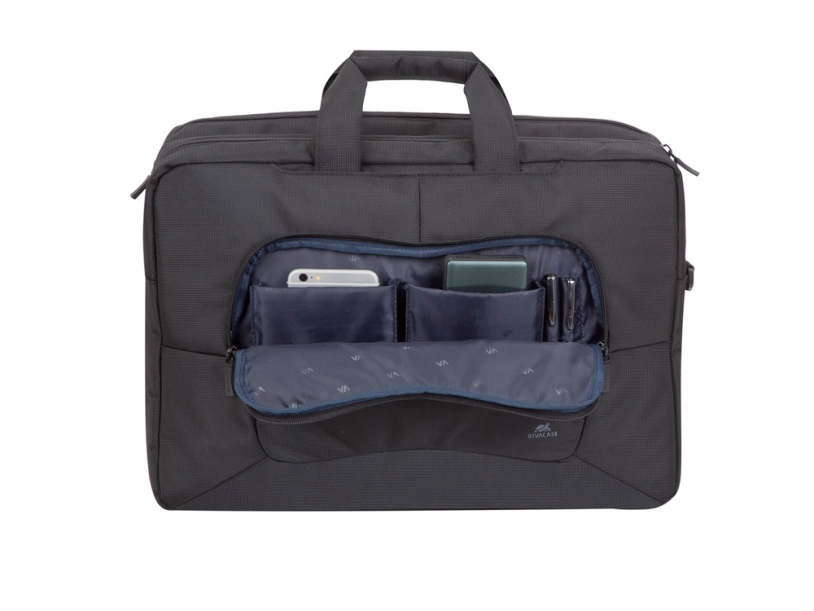 RIVACASE 8455 black сумка для ноутбука 17.3 / 6 (Изображение 8)