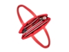 Стильная женская сумка для ноутбуков до 14 или MacBook Pro 16 (красный)  (Изображение 18)
