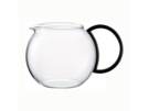Чайник ASSAM, 1 л (прозрачный/черный) 1 л