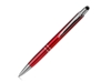 Ручка-стилус пластиковая шариковая (красный)  (Изображение 1)