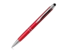 Ручка-стилус пластиковая шариковая (красный)  (Изображение 1)