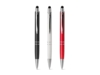 Ручка-стилус пластиковая шариковая (красный)  (Изображение 2)