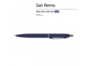 Ручка металлическая шариковая San Remo, софт тач (ярко-синий)  (Изображение 2)