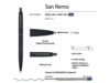 Ручка металлическая шариковая San Remo, софт тач (темно-синий)  (Изображение 3)