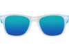 Очки солнцезащитные с зеркальными линзами Partymaker (бесцветный полупрозрачный/синий)  (Изображение 2)