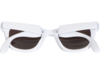 Складные очки с зеркальными линзами Ibiza (белый)  (Изображение 4)