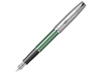 Ручка перьевая Parker Sonnet Essentials Green SB Steel CT (серебристый/зеленый)  (Изображение 1)