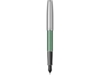 Ручка перьевая Parker Sonnet Essentials Green SB Steel CT (серебристый/зеленый)  (Изображение 2)