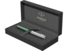 Ручка перьевая Parker Sonnet Essentials Green SB Steel CT (серебристый/зеленый)  (Изображение 10)