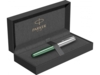 Ручка перьевая Parker Sonnet Essentials Green SB Steel CT (серебристый/зеленый)  (Изображение 12)
