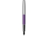 Ручка перьевая Parker Sonnet Essentials Violet SB Steel CT (серебристый/фиолетовый)  (Изображение 2)