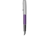 Ручка перьевая Parker Sonnet Essentials Violet SB Steel CT (серебристый/фиолетовый)  (Изображение 3)