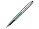 Ручка-роллер Parker Sonnet Essentials Green SB Steel CT (зеленый/серебристый) 