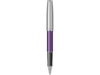 Ручка-роллер Parker Sonnet Essentials Violet SB Steel CT (серебристый/фиолетовый)  (Изображение 2)