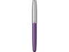 Ручка-роллер Parker Sonnet Essentials Violet SB Steel CT (серебристый/фиолетовый)  (Изображение 4)