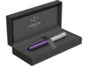 Ручка-роллер Parker Sonnet Essentials Violet SB Steel CT (серебристый/фиолетовый)  (Изображение 9)