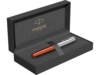 Ручка-роллер Parker Sonnet Essentials Orange SB Steel CT (оранжевый/серебристый)  (Изображение 10)