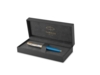 Ручка шариковая Parker 51 Premium Turquoise GT (голубой/серебристый/золотистый)  (Изображение 5)