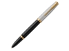 Ручка перьевая Parker 51 Premium Black GT (серебристый/черный/золотистый)  (Изображение 1)