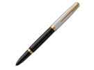 Ручка перьевая Parker 51 Premium Black GT (серебристый/черный/золотистый) 