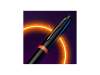 Шариковая ручка Parker IM Vibrant Rings Flame Amethyst Purple, стержень: M blue, в подарочной упаковке. (Изображение 5)
