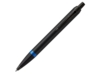 Ручка шариковая Parker IM Vibrant Rings Flame Blue (черный/синий)  (Изображение 1)