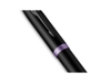 Ручка-роллер Parker IM Vibrant Rings Flame Amethyst Purple (черный/фиолетовый)  (Изображение 4)
