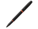 Ручка-роллер Parker IM Vibrant Rings Flame Orange (черный/оранжевый) 