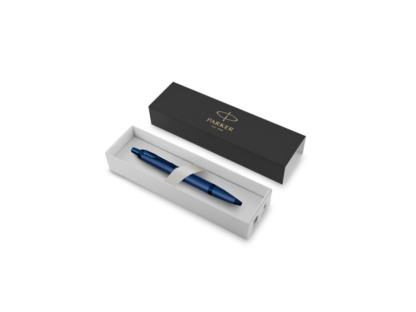 Ручка шариковая Parker IM Monochrome Blue (синий)  (Изображение 4)