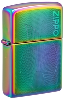 Зажигалка ZIPPO Classic с покрытием Multi Color, латунь/сталь, разноцветная, 38x13x57 мм