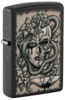 Зажигалка ZIPPO Gory Tattoo с покрытием Black Matte, латунь/сталь, черная, матовая, 38x13x57 мм (Изображение 1)