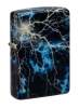 Зажигалка ZIPPO Lightning с покрытием Glow In The Dark Green, латунь/сталь, черная, 38x13x57 мм (Изображение 1)