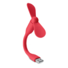 Настольный USB вентилятор (красный) (Изображение 1)