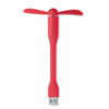Настольный USB вентилятор (красный) (Изображение 2)