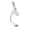 Настольный USB вентилятор (белый) (Изображение 1)