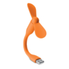 Настольный USB вентилятор (оранжевый) (Изображение 1)