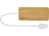 USB-концентратор Tapas из бамбука, натуральный (Изображение 2)