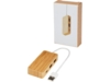 USB-концентратор Tapas из бамбука, натуральный (Изображение 5)