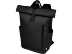 Рюкзак Byron 15,6 объемом 18 л со скручиваемым верхом, изготовленный из переработанного ПЭТ по стандарту GRS