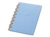 Блокнот А6 с бумажным карандашом и семенами цветов микс (синий)  (Изображение 1)