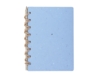 Блокнот А6 с бумажным карандашом и семенами цветов микс (синий)  (Изображение 3)