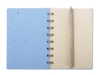 Блокнот А6 с бумажным карандашом и семенами цветов микс (синий)  (Изображение 5)