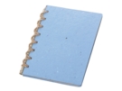 Блокнот А6 с бумажным карандашом и семенами цветов микс (синий) 